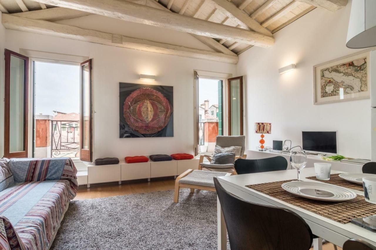 ונציה Carmini Canal View And Balcony With Lift מראה חיצוני תמונה